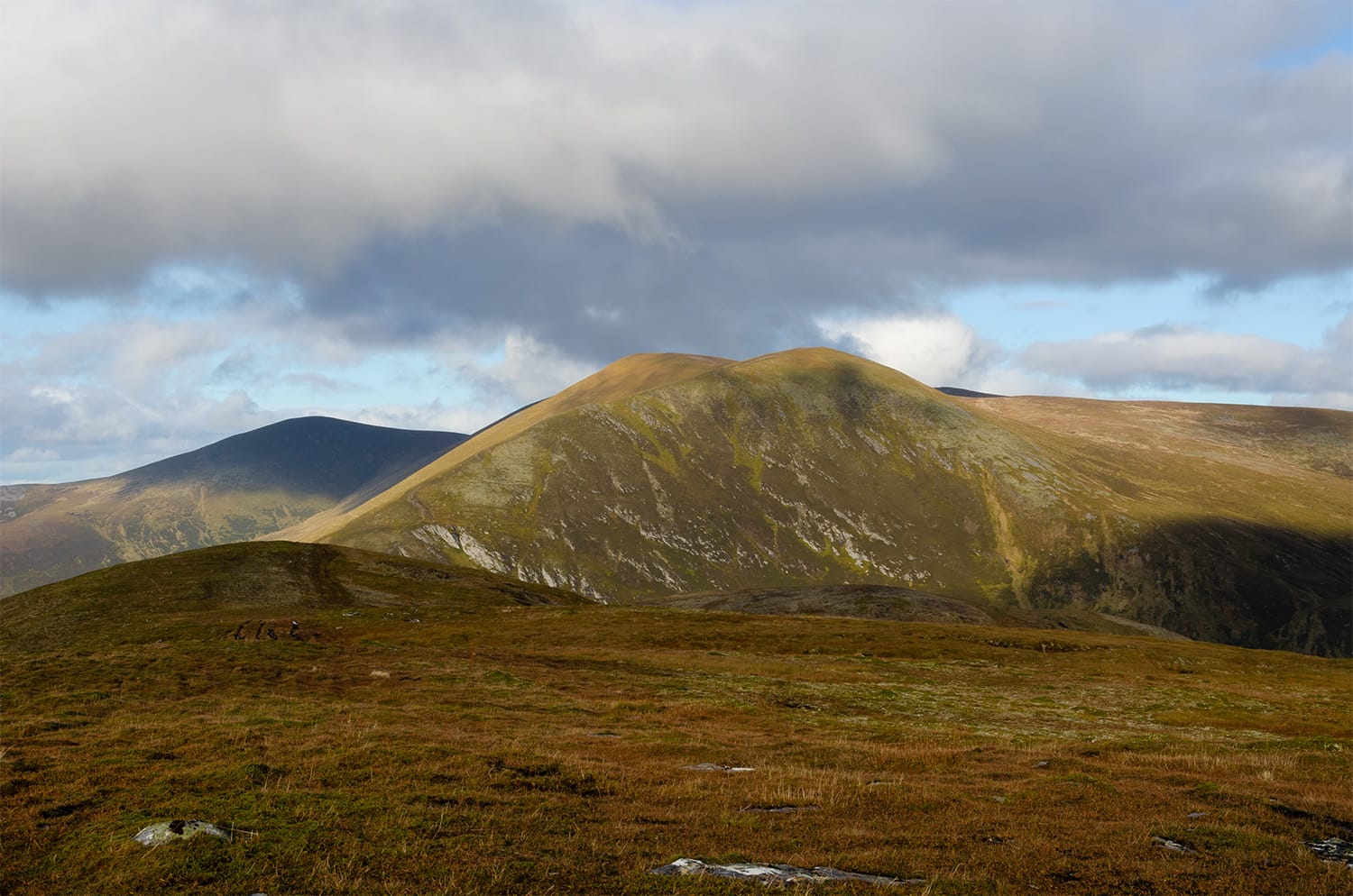 Ben Wyvis as seen from Little Wyvis